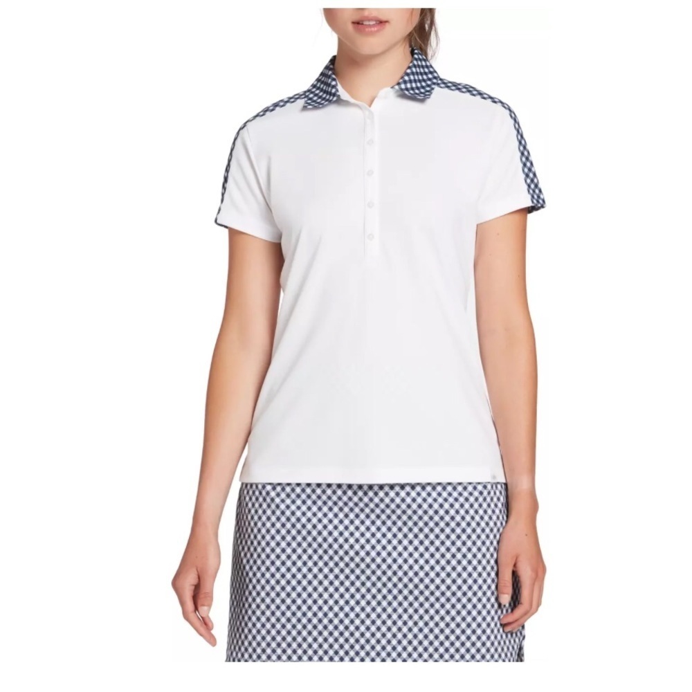 Lady Hagen gingham top